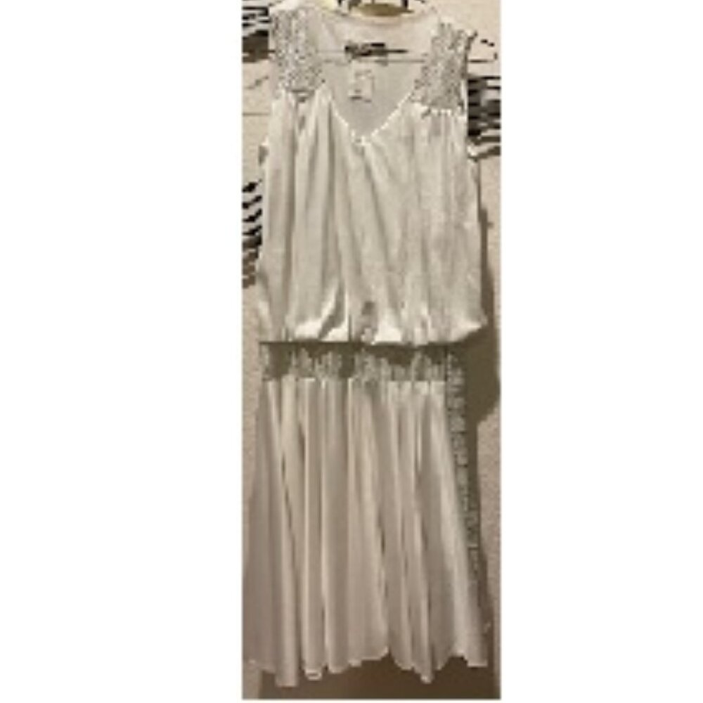 Vintage News from California White Dress